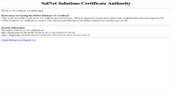 Desktop Screenshot of ca.solnetsolutions.co.nz